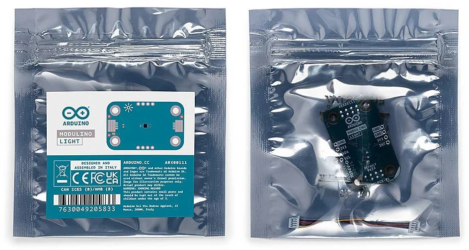 Arduino Modulino Light – šviesos, spalvos ir IR jutiklis – Qwiic – ABX00111