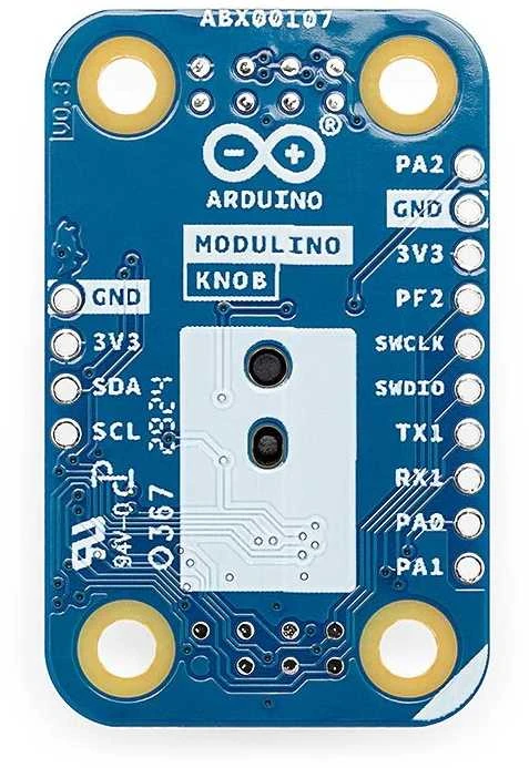 Arduino Modulino ABX00107 – galinė plokštės pusė
