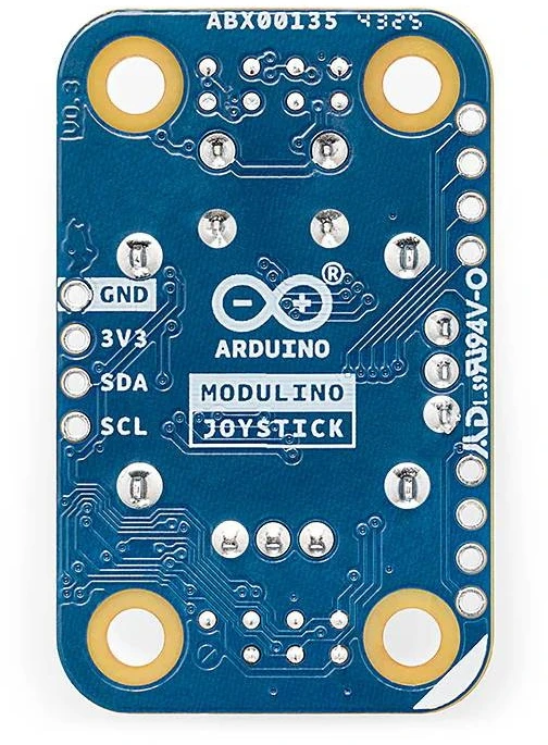 Arduino Modulino valdymo svirtis - valdymo svirtis su mygtuku - Qwiic - ABX00135