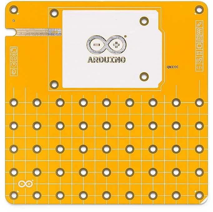 Arduino Plug and Make Kit – Arduino Uno R4 WiFi rinkinys ir 7 Qwiic moduliai – AKX00069