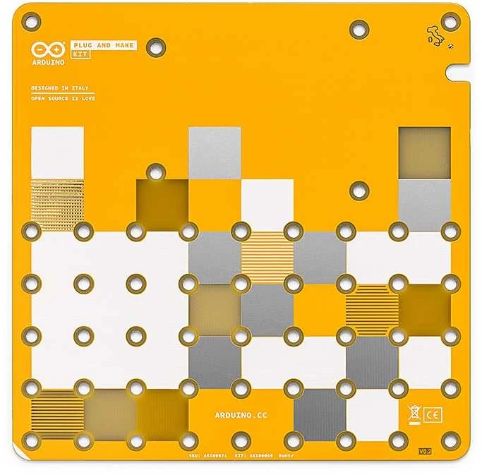 Arduino Plug and Make Kit – Arduino Uno R4 WiFi rinkinys ir 7 Qwiic moduliai – AKX00069
