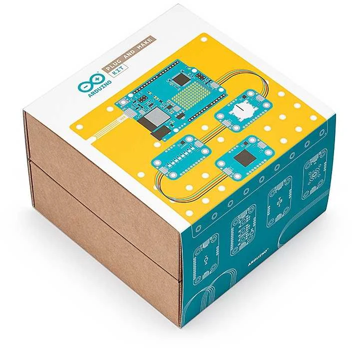 Arduino Plug and Make rinkinio pakuotė