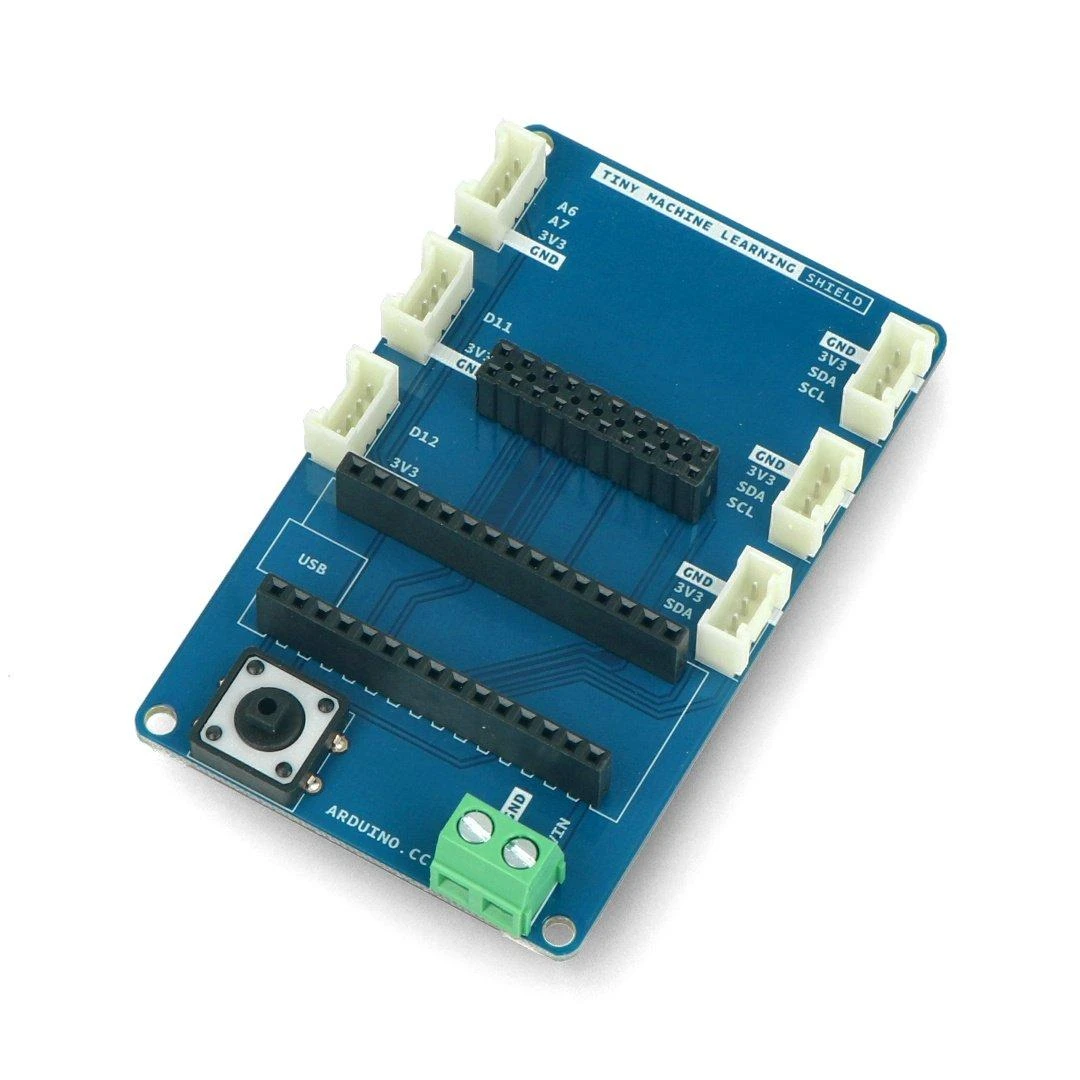 Arduino Tiny mašininio mokymosi rinkinys su Arduino Nano 33 BLE Sense Lite - AKX00028