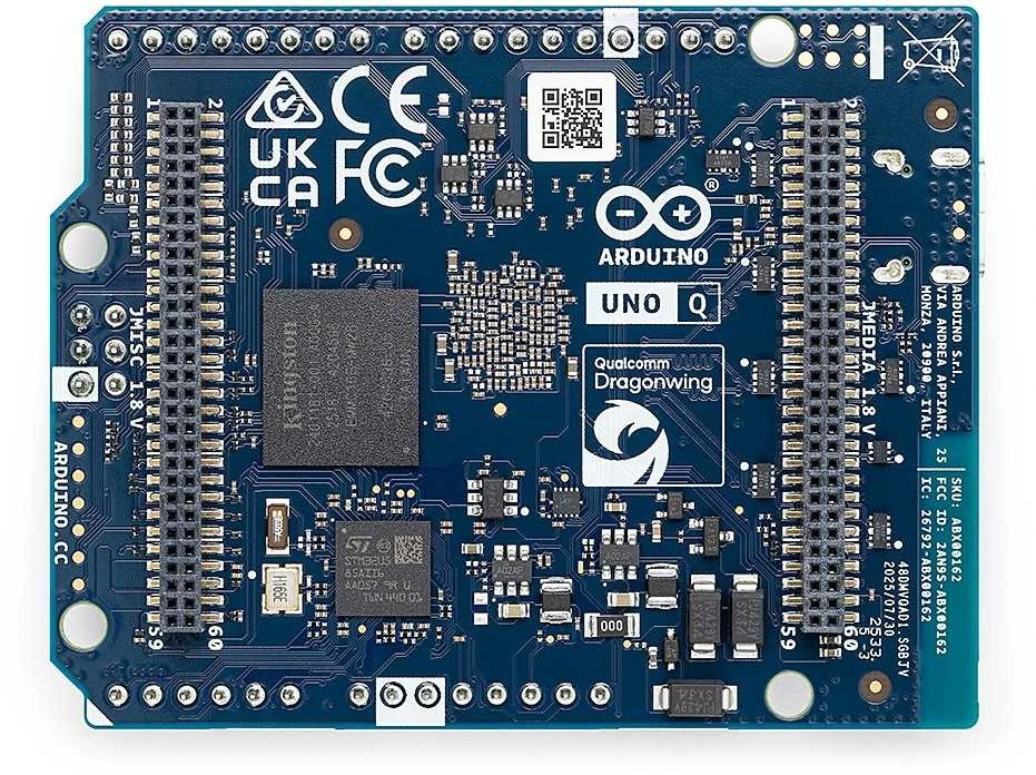 Arduino UNO Q 2GB pagrindinė plokštė