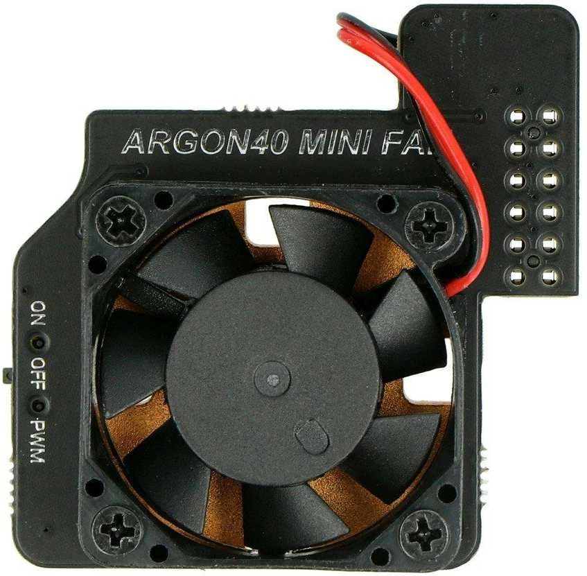 Argon Mini ventiliatorius su ON/OFF jungikliu