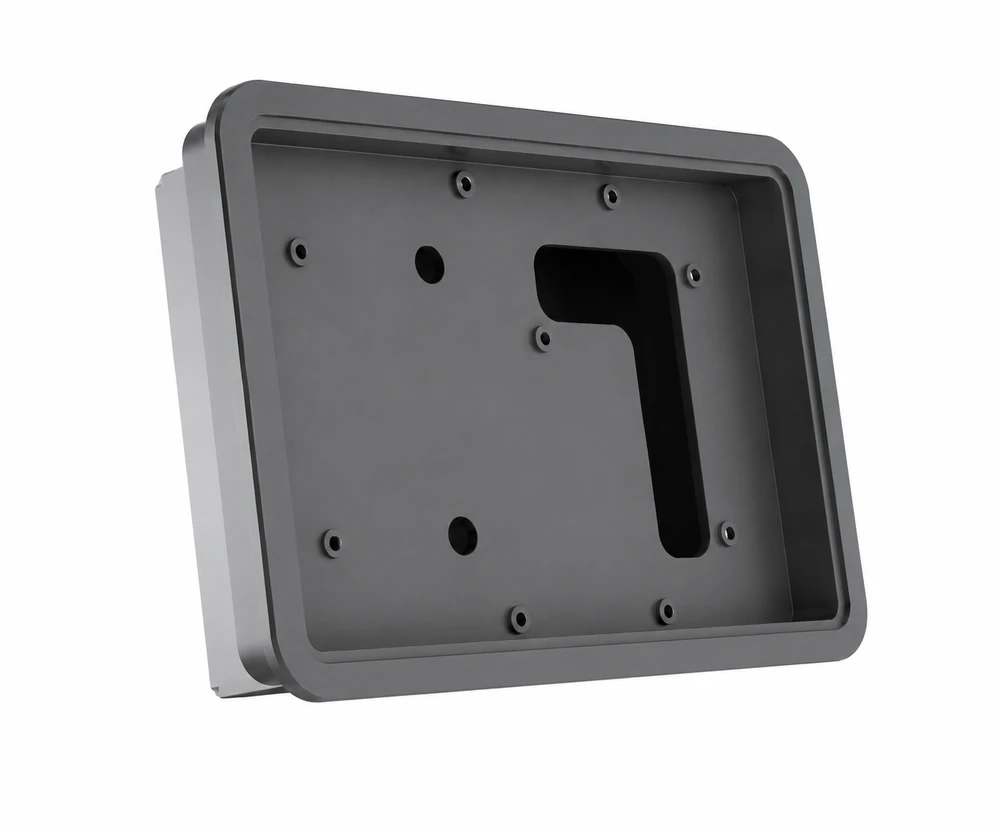 Argon40 Argon Industria HMI 5C korpusas – HMI korpusas, skirtas Raspberry Pi 5 ir Touch Ekranas 2 5 colių ekranui