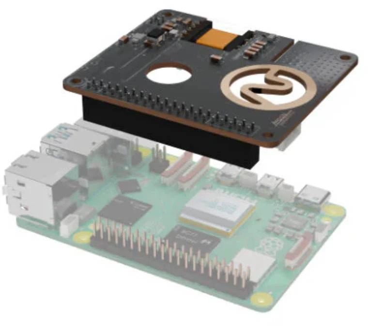 Argon40 Argon Industria PoE+ HAT – PoE+ adapteris, skirtas Raspberry Pi 5