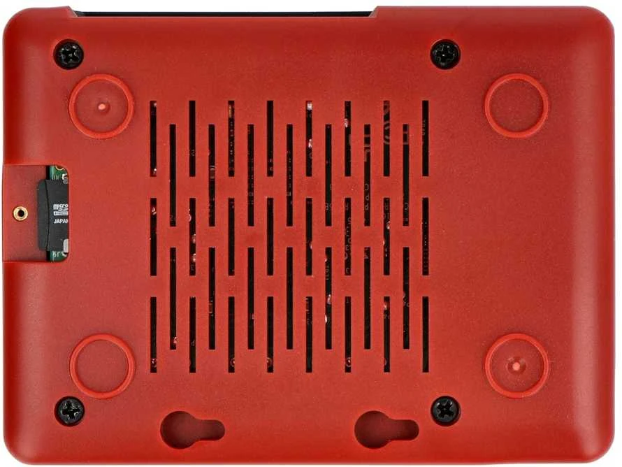 Argon40 Argon Neo 5 Bred – Raspberry Pi 5 dėklas su ventiliatoriumi – juodas ir raudonas