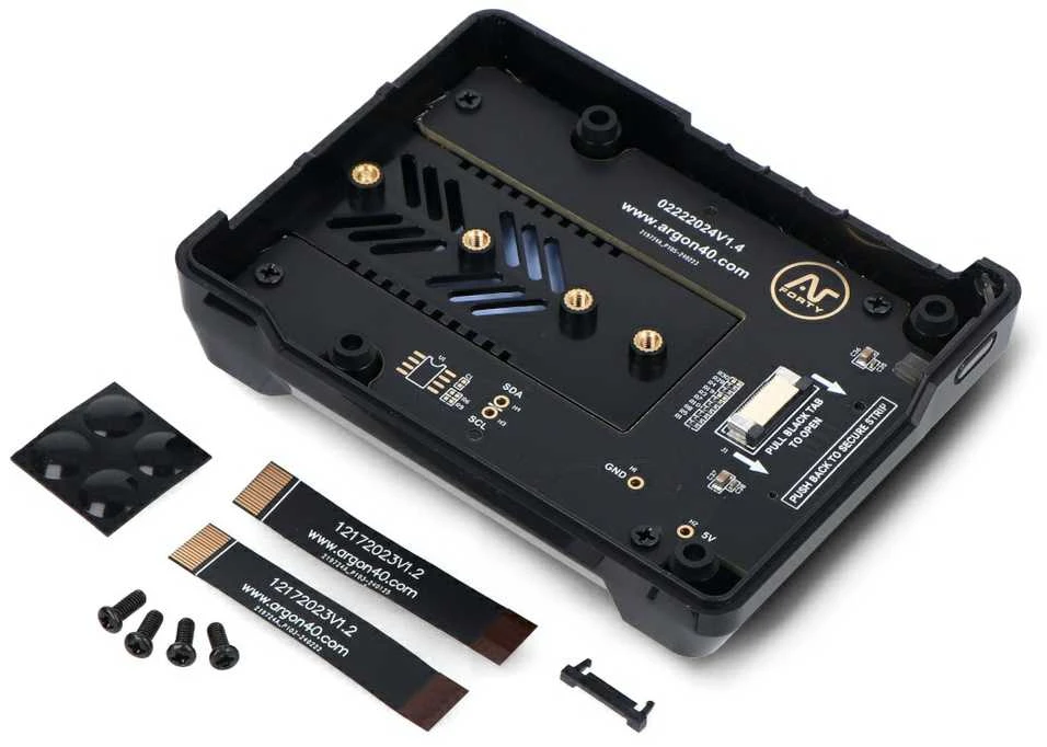 Argon40 Argon Neo 5 M.2 NVMe PCIe išplėtimo plokštė – skirta Raspberry Pi 5