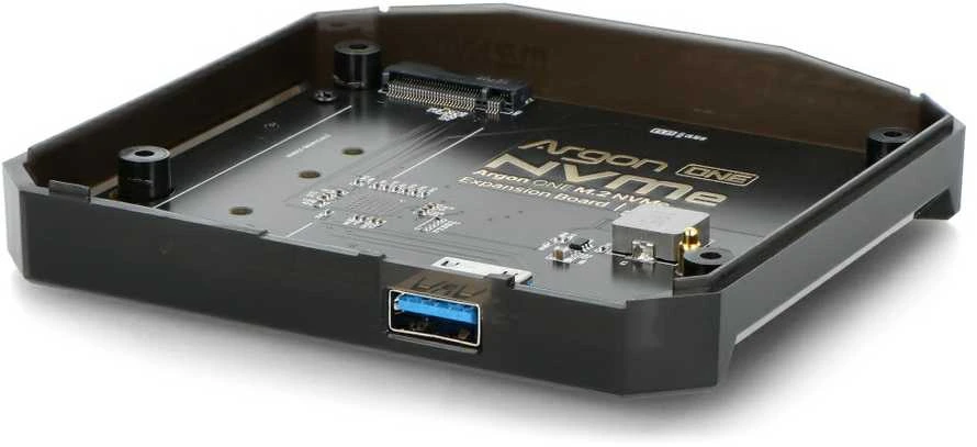 Argon40 Argon One M.2 NVMe išplėtimo plokštė - skirta Raspberry Pi 4B