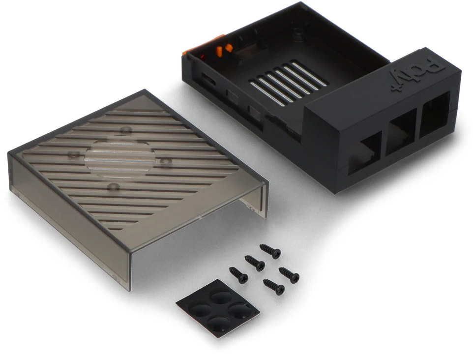Argon40 Argon Poly+ 5 – ABS korpusas, skirtas Raspberry Pi 5 – juodas
