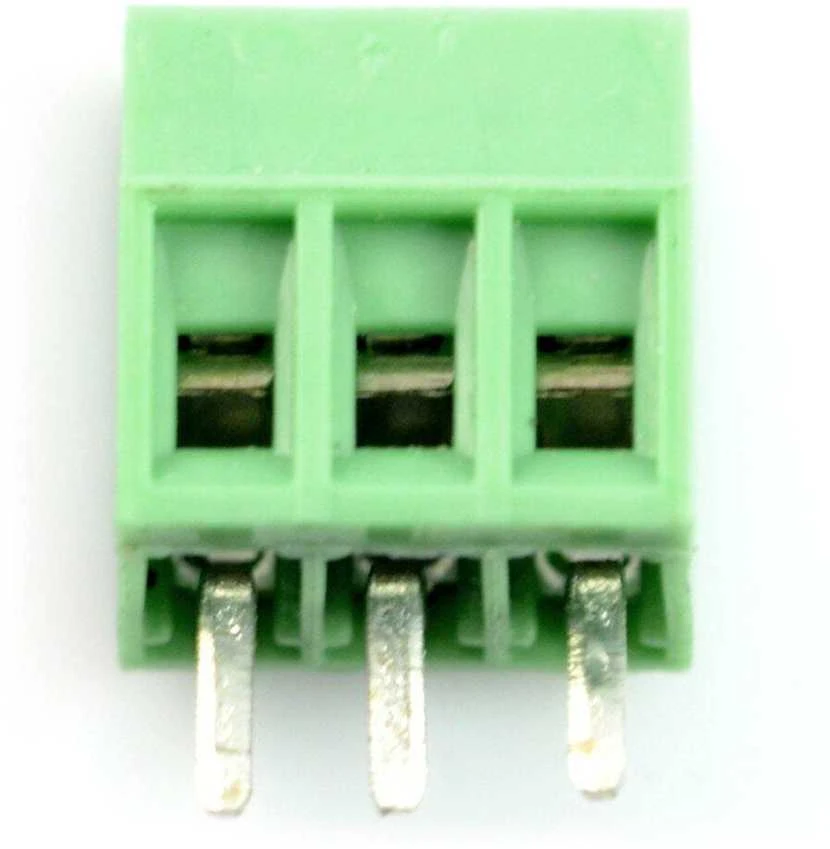 Žalia ARK jungtis 2.54mm, 3 kontaktai