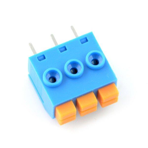 Oem ARK jungtis rastras 5.0mm 3 kontaktų - savaime užsifiksuojanti - 10 vnt