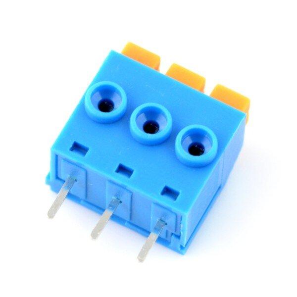 Oem ARK jungtis rastras 5.0mm 3 kontaktų - savaime užsifiksuojanti - 10 vnt