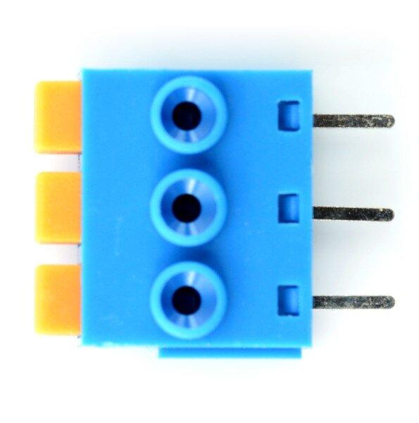 Oem ARK jungtis rastras 5.0mm 3 kontaktų - savaime užsifiksuojanti - 10 vnt
