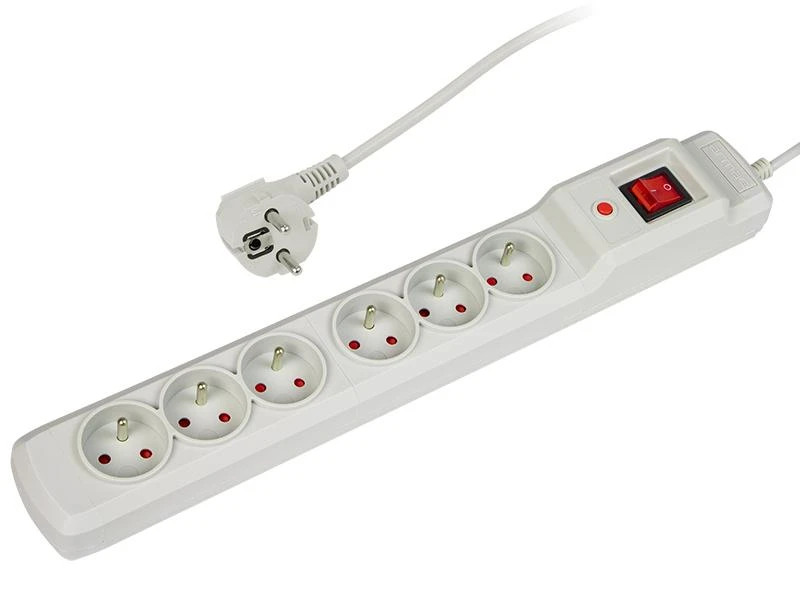 ARMAC M6/15/SZ Armac Surge Protection MULTI M6 (6 lizdai) 1,5m pilka
