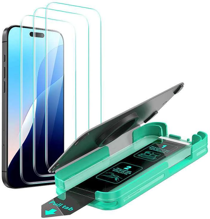 Apsauginis stiklas ESR ARMORITE IPHONE 16 PRO Juodas