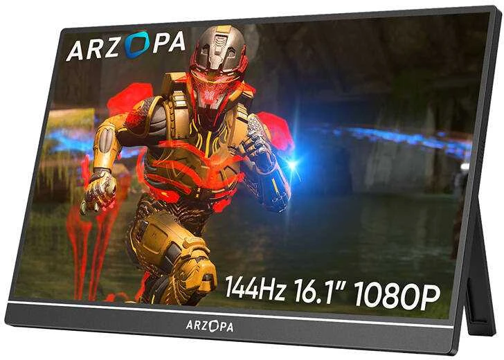 Nešiojamas monitorius Arzopa Z1FC, 16.1" Full HD IPS, 144Hz, USB-C