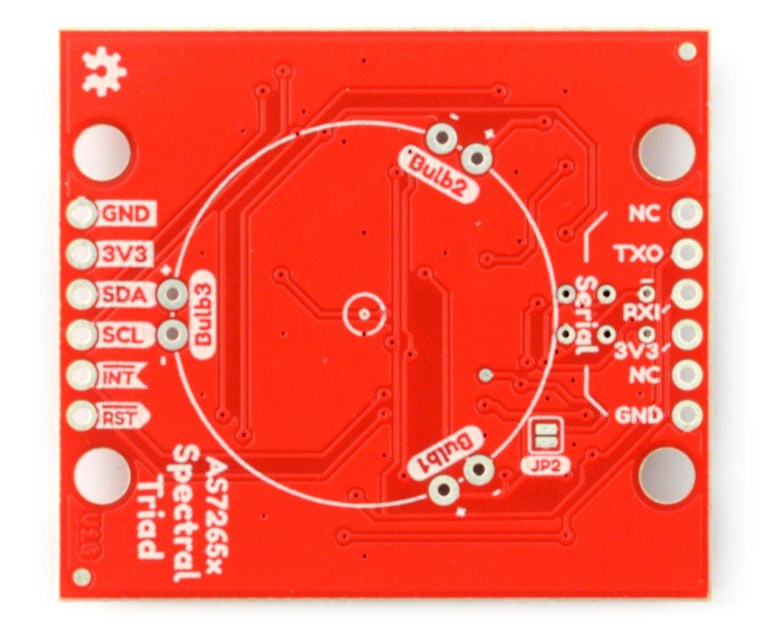 AS7265x, spektrofotometras (Qwiic), SparkFun SEN-15050