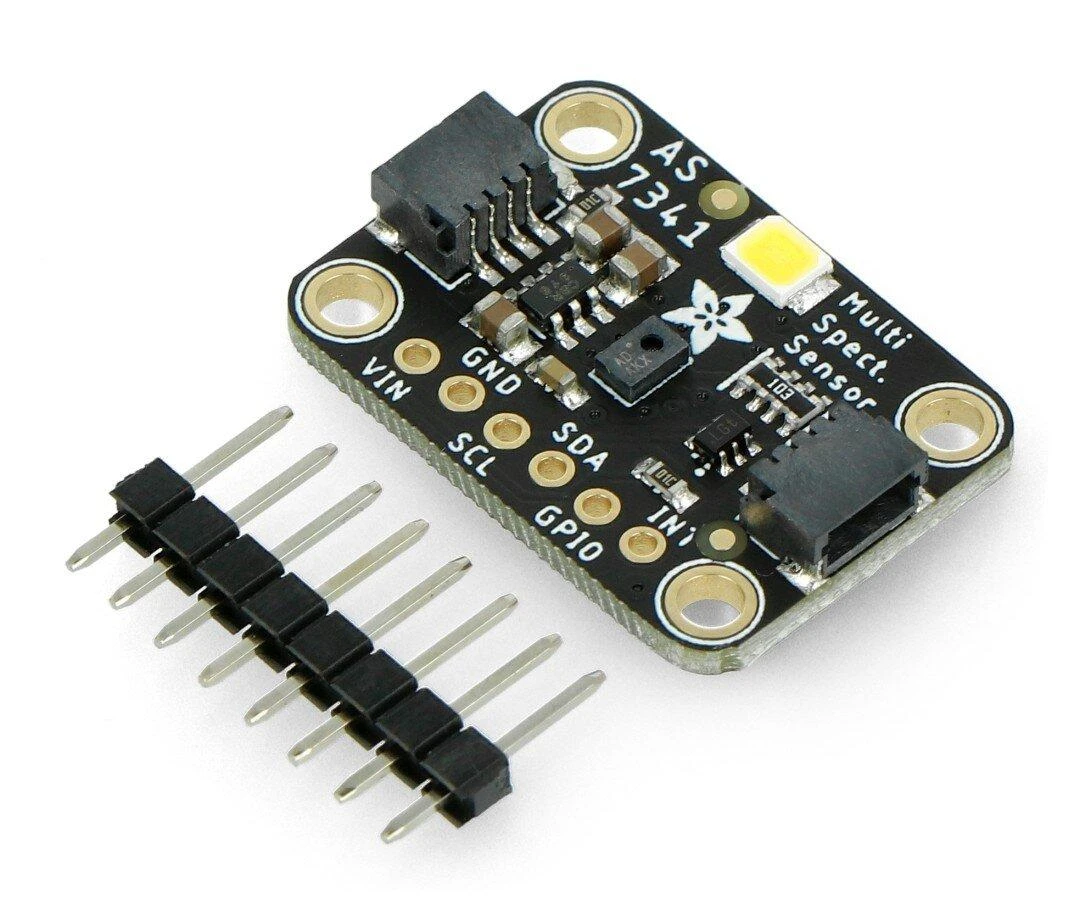 AS7341, 10 kanalų šviesos / spalvų jutiklis, Qwiic / I2C, Adafruit 4698