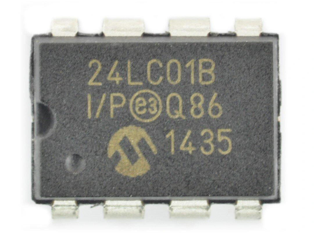 EEPROM mikroschema 24LC01B-I/P