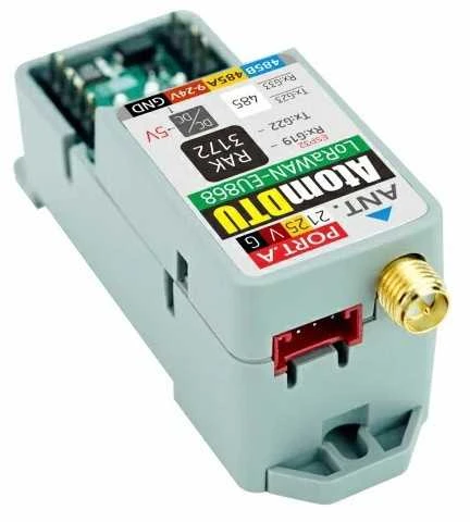 Atom DTU LoRaWANEU868 – LoRaWAN ryšio modulis su antena – STM32WLE5 – skirtas M5Atom kūrimo moduliams – M5Stack A152-EU868