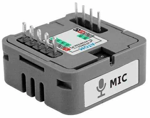 Atomic Echo Base – balso atpažinimo modulis su mikrofonu ir garsiakalbiu – išplėtimo modulis, skirtas M5Atom – M5Stack A149