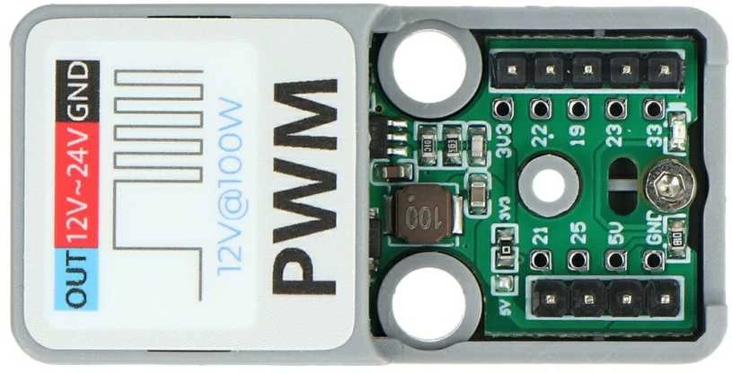 ATOMIC PWM išplėtimo modulis – viršutinis vaizdas
