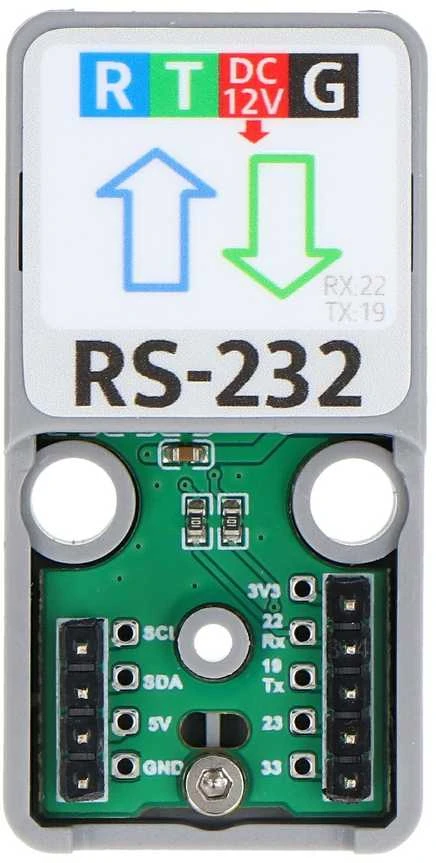 M5Stack RS232 Base modulio kontaktų sąsaja