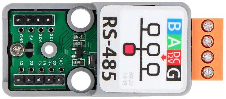 M5Stack ATOMIC RS485 Base su matomais kaiščiais ir gnybtais