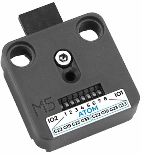 M5Stack Atomic ToUnit sąsajos adapteris su IO žymėjimu