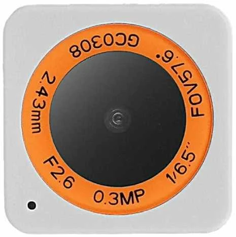 AtomS3R-CAM dirbtinio intelekto pokalbių robotas – AtomS3R kūrimo rinkinys su Atomic Echo Base balso atpažinimo moduliu ir kamera – M5Stack K147-CAM