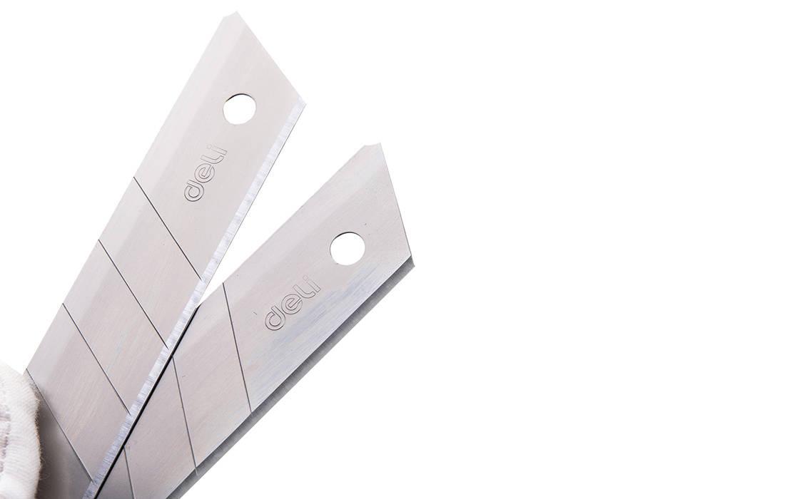 Atsarginiai peiliai geležtės Deli Tools EDL-DP05 25mm -10 vnt