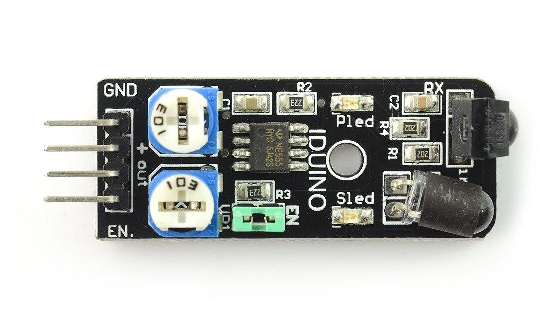 Iduino ST1081 atstumo jutiklio modulis iš viršaus
