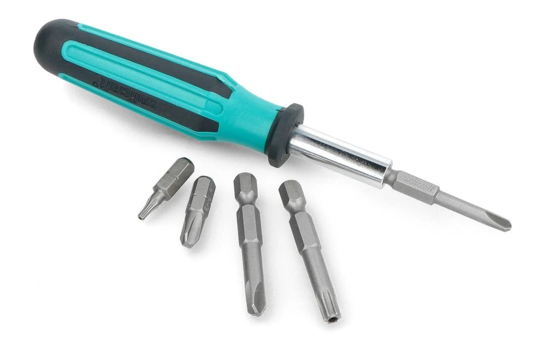 Atsuktuvų rinkinys su antgaliais Wolfcraft 1386000 - 30 vnt