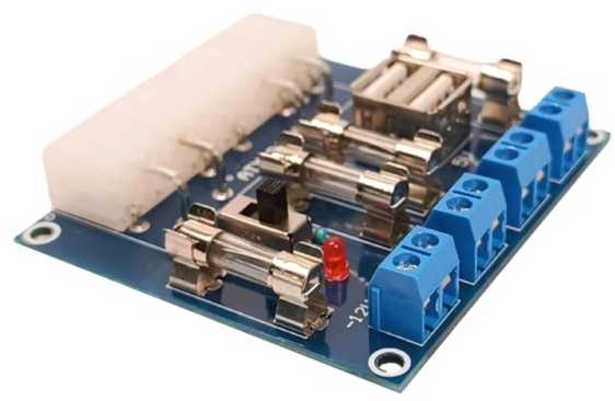 Oem ATX maitinimo šaltinio akrilo dėklas - XH-M229 - Arduino