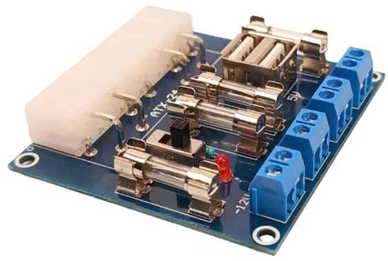 Oem ATX maitinimo šaltinio akrilo dėklas - XH-M229 - Arduino