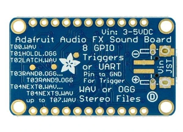Audio FX Mini Sound Board, WAV / OGG 2MB grotuvas, Adafruit 2342