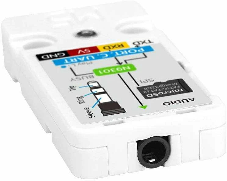 AudioPlayer - MP3/WAV garso grotuvas - N9301 - Įrenginio išplėtimo modulis - M5Stack U197