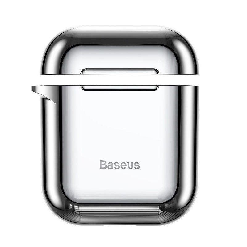 Baseus Shining kablys dėklas Apple AirPods - Sidabrinis
