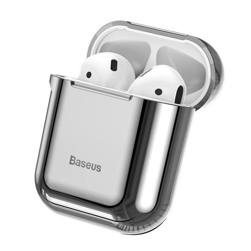 Baseus Shining kablys dėklas Apple AirPods - Sidabrinis