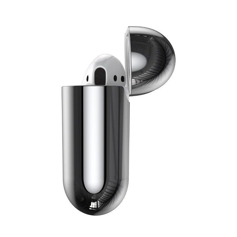 Baseus Shining kablys dėklas Apple AirPods - Sidabrinis