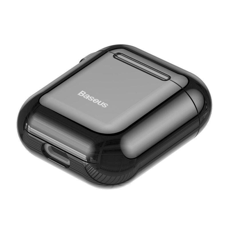 Baseus Shining kablys dėklas Apple AirPods - Juodas