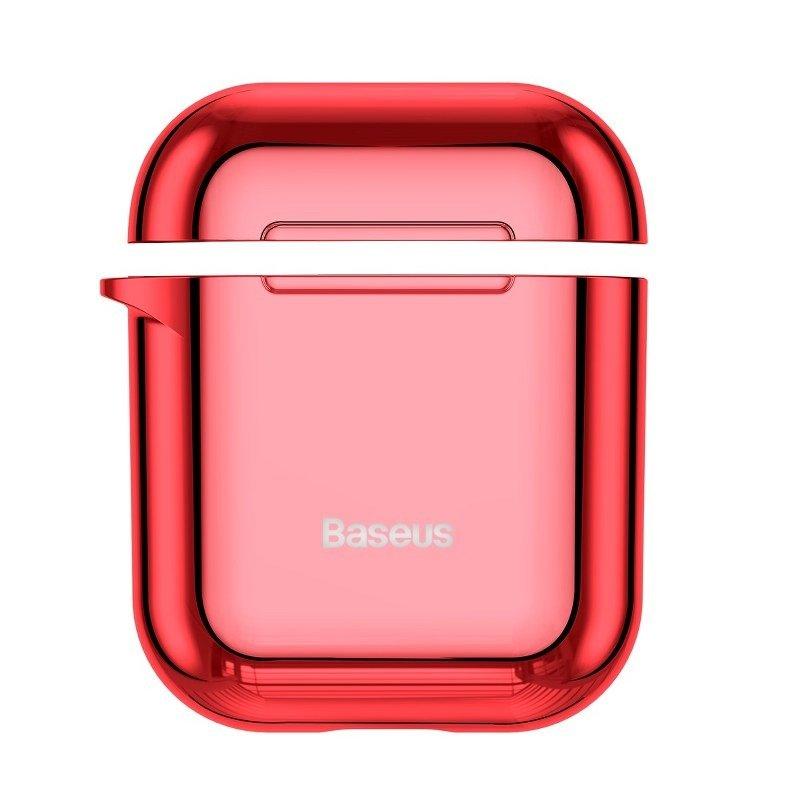 Baseus Shining kablys dėklas Apple AirPods - Raudonas