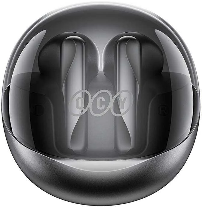 Ausinės QCY AilyBuds Clear T32 Juoda