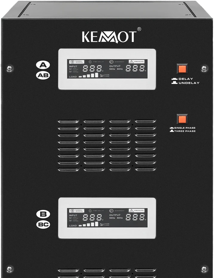 Automatinis trifazis įtampos reguliatorius KEMOT PROavr-60k