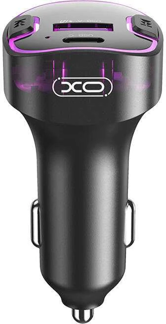 Automobilinis įkroviklis XO BCC12 Bluetooth MP3+5V3.1A (juodas)