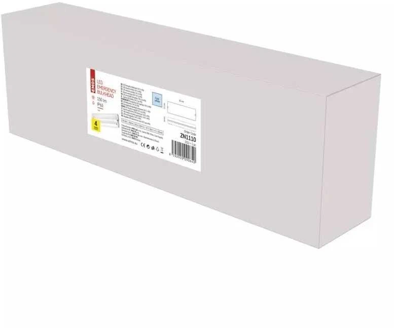 Avarinio išėjimo šviestuvas 230V 3W 150lm, 3val., IP65, EMOS