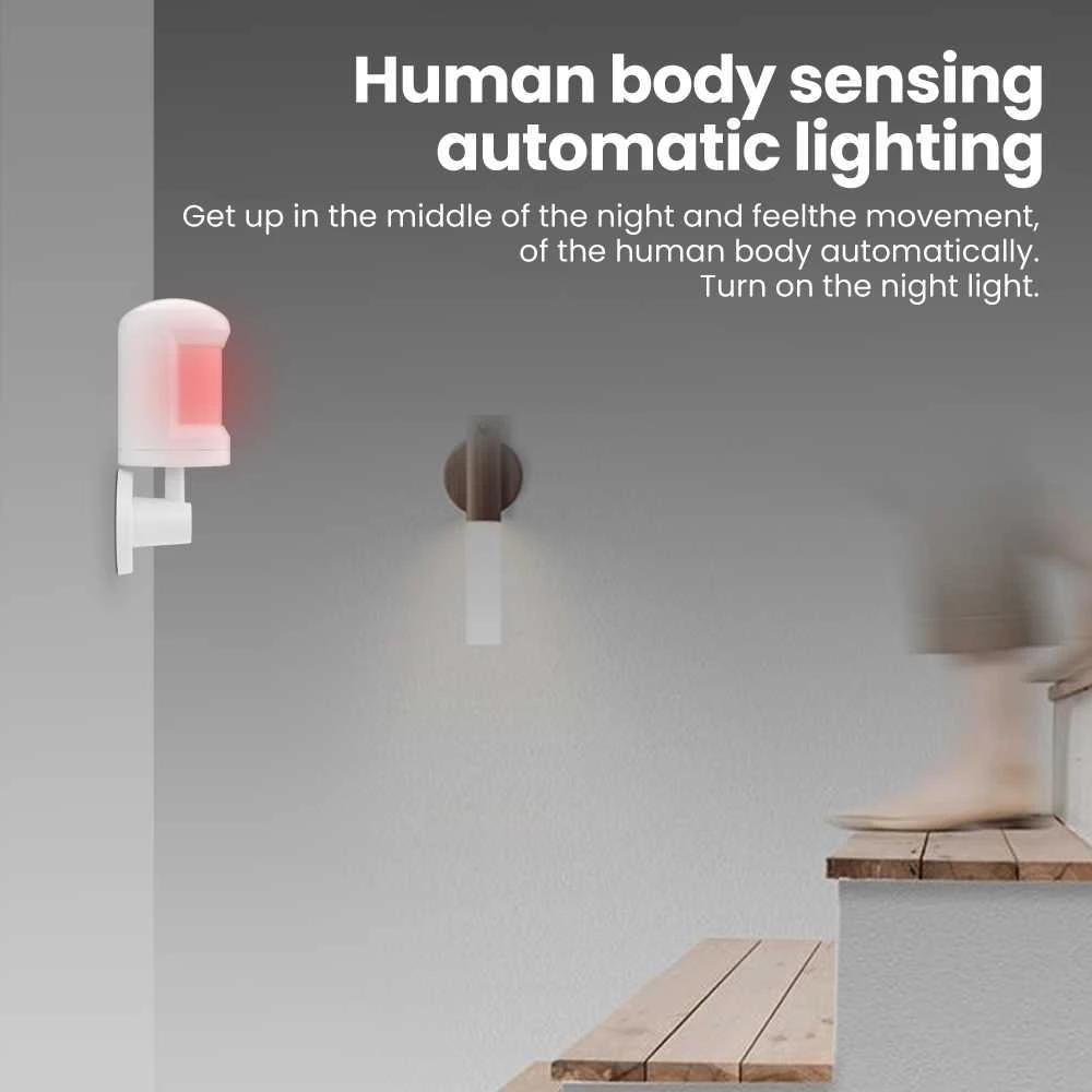 Sefa Verlag Avatto Išmanusis PIR judesio jutiklis, ZigBee, 2x AAA, TUYA / Smart Life, CR2450