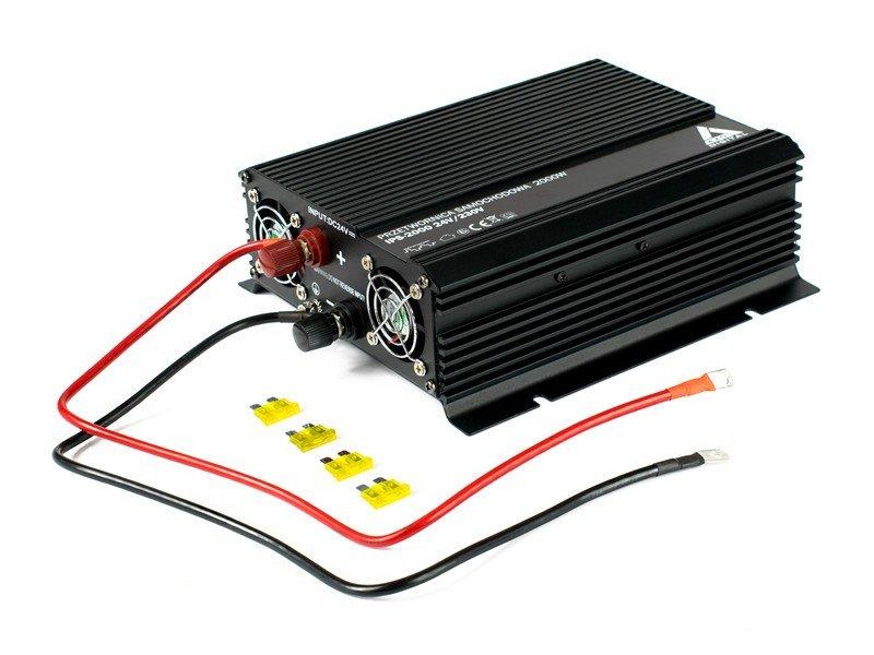 AZO Digital 24VDC / 230VAC IPS-2000 2000W keitiklis - automobilis